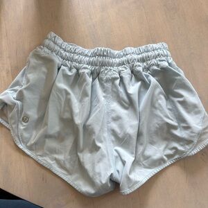 Lululemon Hotty Hot Shorts - Size 2- Light Blue